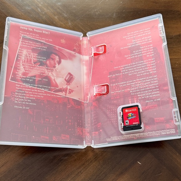 Nintendo Super Mario Odyssey Game - Red and Blue - Picture 2 of 3